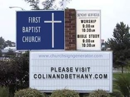 churchsign