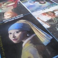 Girl with a Pearl Earring in chalk